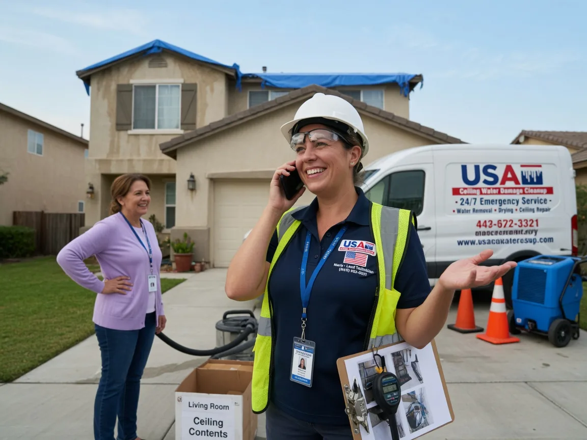 Ceiling Water Damage Restoration Fort Cobb, OK FAQs