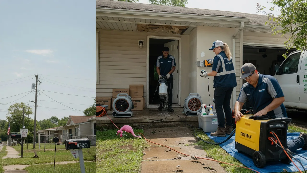 Storm Damage Water Removal in Fort Cobb, OK near me
